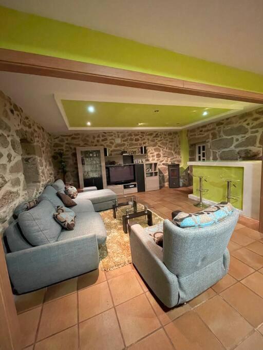 Chalet Casa Con Piscina En Arbo Vigo 외부 사진